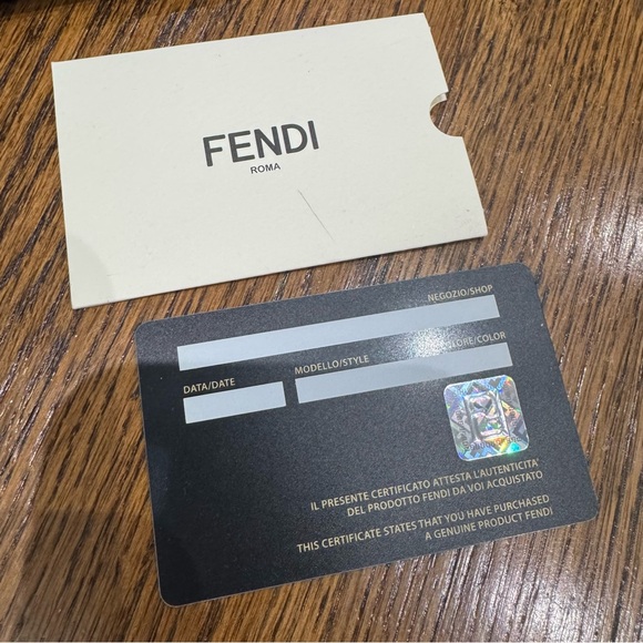 Fendi Blue/Gold 140MM Sunglasses - Picture 12 of 12